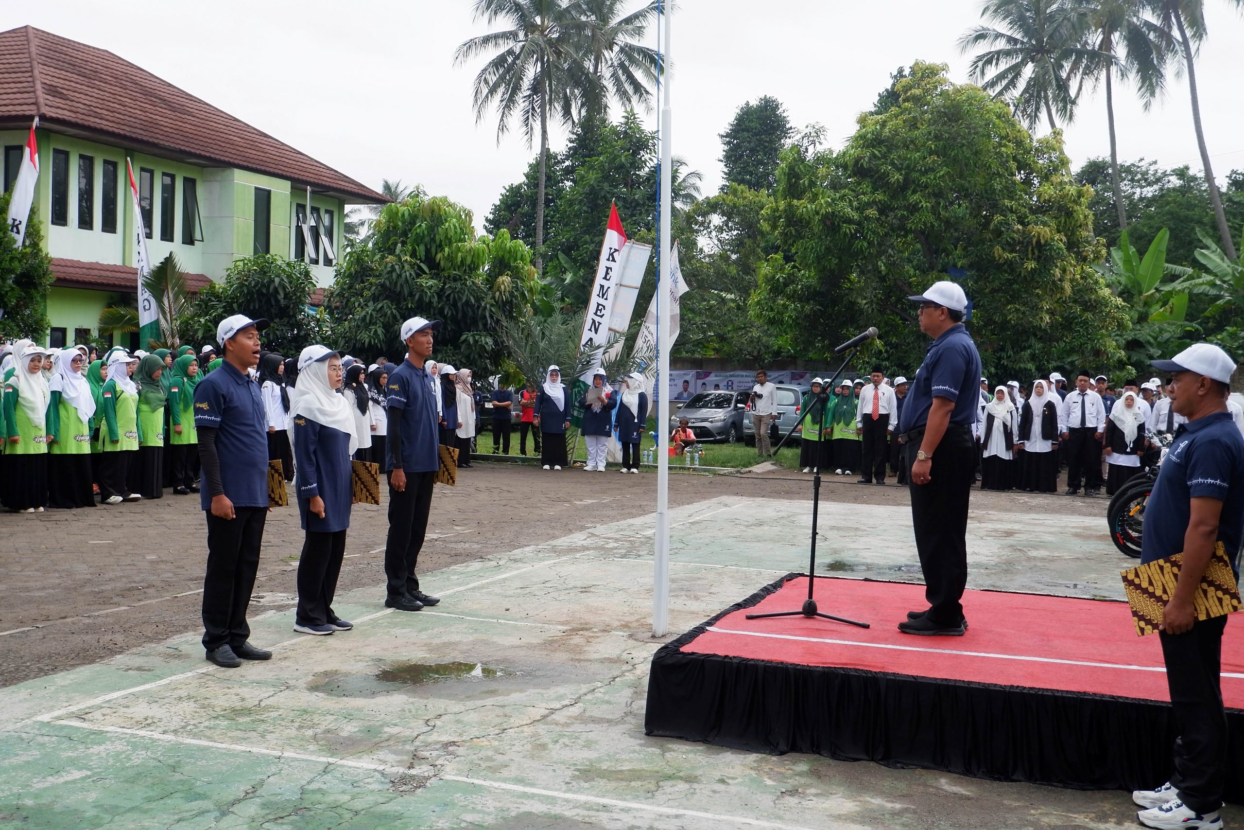 Louncing Hari Amal Bhakti Kementerian Agama RI ke-78 di Kabupaten Pandeglang