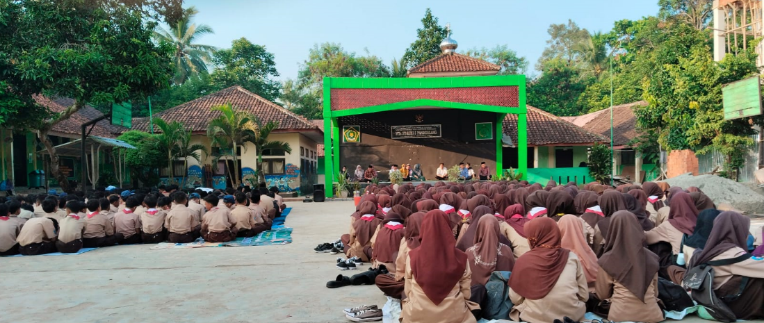 Siswa Siswi MTSN 5 Pandeglang dzikir Bersama Tiap Pagi Hari Jumat